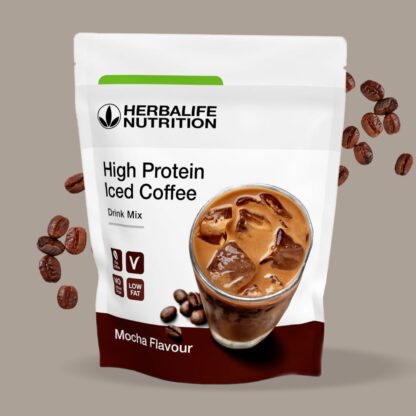 High Protein Iced Coffee Mocha