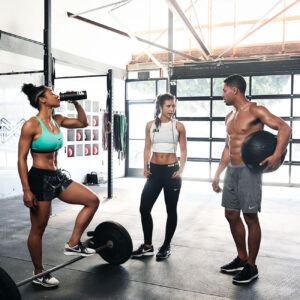 Friends In The Gym